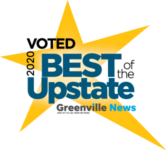 Voted Best of the Upstate, Greenville News