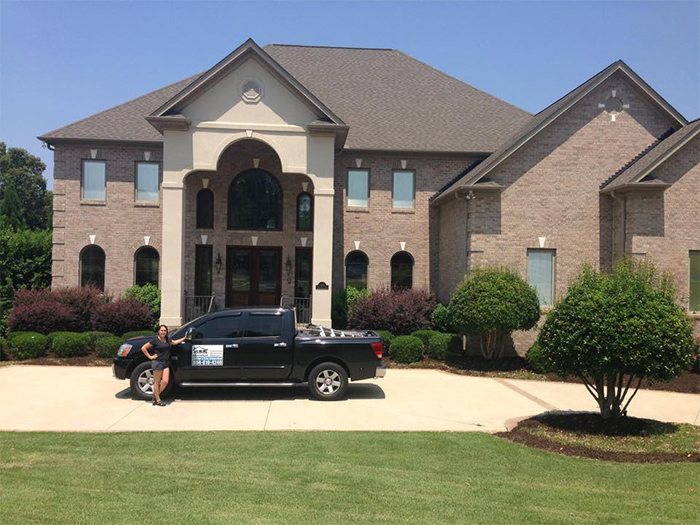Finished KEE roof replacement on a brick home